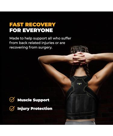 CopperJoint Back Brace - Adjustable Posture Corrector for Men & Women | Comfortable Support for Back Pain Relief & Posture Improvement - Buy Online on GoSupps.com