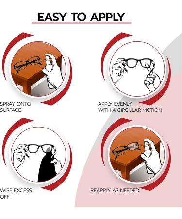 TRUCLEAR Anti Fog Lens Cleaner Spray for Glasses & Devices | Premium Eyeglass & Camera Cleaner - No Smudge, Easy to Use - Buy Online on GoSupps.com