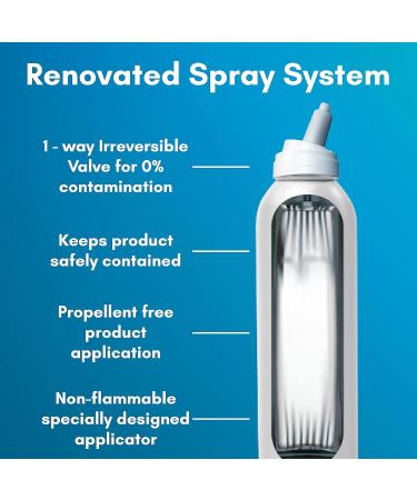 Otomar Kids Daily Rinse Saline Nasal Spray - Drug Free Baby Nose Cleaner for Stuffy Nose Relief - 4.2 oz (Pack of 2) - Buy Online on GoSupps.com