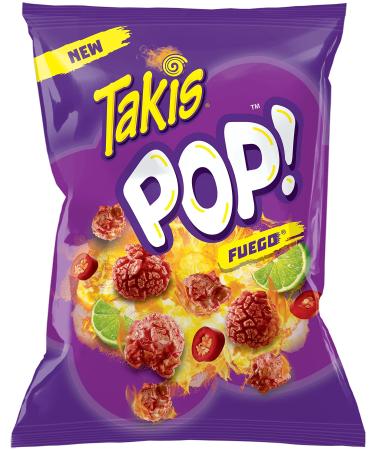 Barcel Pop Takis Fuego Popcorn 2.82 Ounce (3 Pack)