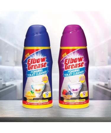 Elbow Grease Foaming Toilet Cleaner Deep Cleaning Action Berry Blast Fragrance 500 G - Buy Online on GoSupps.com