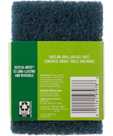 Scotch-Brite Heavy Duty Industrial Strength Scour Pad - 2 Pack - Buy Online on GoSupps.com