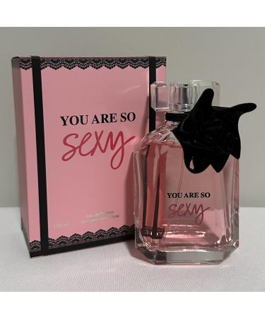 You Are So Sexy Eau de Parfum Pink Glass Bottle with Black Bow 3.4 fl oz