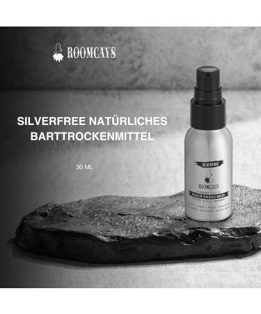 Huile de barbe naturelle qui am liore l' tat de la barbe et pr vient le grisonnement de la barbe Silverfree - Enlever le grisonnement de la barbe rajeunissement de la barbe contre le - Buy Online on GoSupps.com