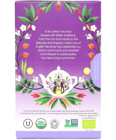 English Tea Shop Movers & Shakers Tea Bag Sachets 20-Piece - Buy Online on GoSupps.com