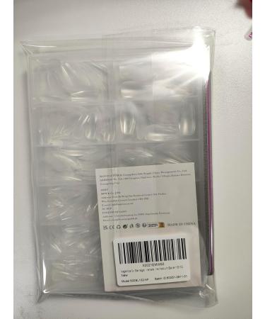 Soft Gel Tips Nails Venares 500 Pieces Nail Tips Set Nail Files 12 Sizes Artificial Nails Short Glue Gel Press On Nails Press On Nails Nail Tips Short Full Cover Nail Tips for Gel Nails Starter Set - Buy Online on GoSupps.com