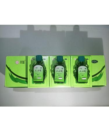 Shuixian Fengyoujing 3-6-9ml - Pain Relief for Mosquito Bites, Headaches, Dizziness, Motion Sickness - Pack of 3 Bottles - Buy Online on GoSupps.com
