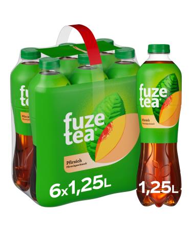 FUZE Tea Th Glac P che Intense 6 x 1 25 L