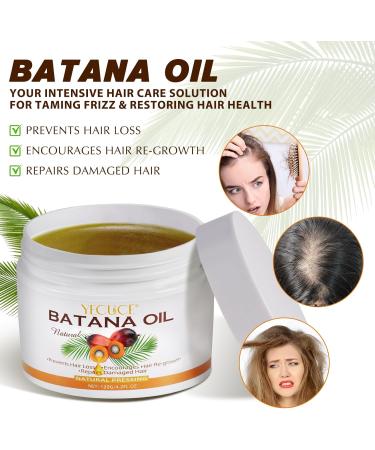Batana Oil For Hair Growth 100% Raw Batana Oil Veganic Hair Growth Oil Pure Batana Oil Organic Raw Batana Oil - Buy Online on GoSupps.com