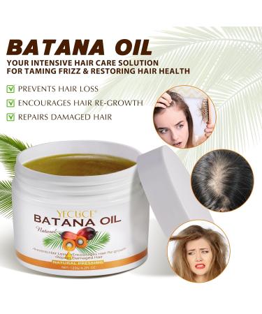 Organic Batana Oil for Hair Growth | 100% Pure Natural & Unrefined - Prevent Hair Loss & Boost Thickness - Buy Online on GoSupps.com