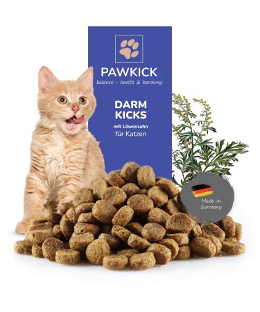 PAWKICK DARM-Kicks CAT treats with herbal extracts for cats 78g for a positive intestinal flora 3 month treatment