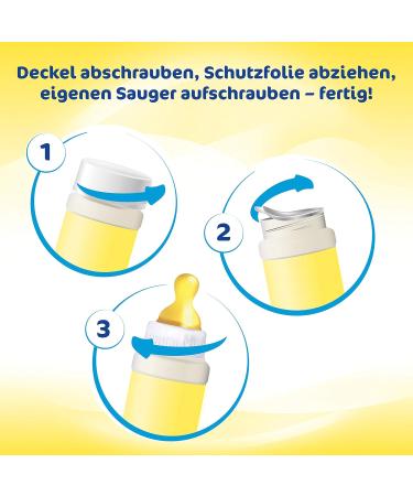 Buy BEBA SUPREME PRE Infant Formula - Ready-to-Drink Portion Bottles with Omega 3 Pack of 6 (32 x 70 ml) - International Shipping Available - Buy Online on GoSupps.com