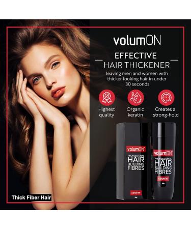 Fibres capillaires la k ratine pour cheveux clairsem s dissimule instantan ment les zones effil es pour des cheveux plus pais Pour homme et femme 28 g plus optimiseur de ligne de - Buy Online on GoSupps.com