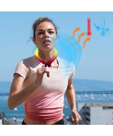 Faceynde Neck Wrap Cooling Collar | Adjustable Portable Summer Accessory for Running Jogging Hiking & More - Buy Online on GoSupps.com