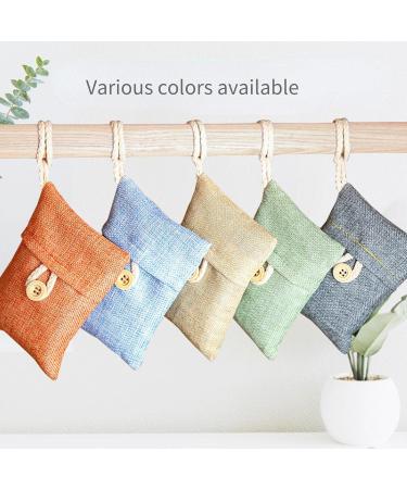 Bamboo Charcoal Air Purifying Bag Button Charcoal Bag Can Be Hung Car Deodorant Activated Carbon Bag Linen Bamboo Charcoal Bag Formaldehyde Absorption Activated Carbon Bag (firewood) - Buy Online on GoSupps.com