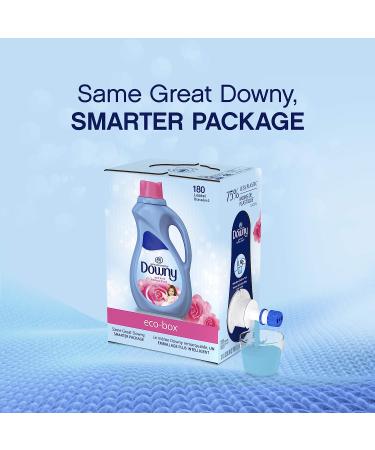 Downy Eco-Box April Fresh Fabric Softener - 180 Loads (105 fl oz) - Buy Online on GoSupps.com