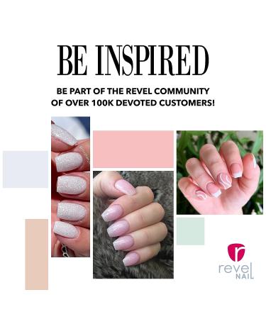 Revel Nail Starter Dip Powder Kit - 4 Color Manicure Set with Dip Powder and Liquid - French Fabulous - Buy Online on GoSupps.com