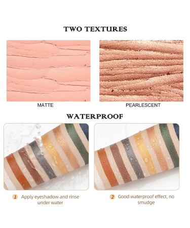 iGuzvaw Matte Eyeshadow Stick Cream to Powder Waterproof Eyeliner Pencil - Matte 03 White - Buy Online on GoSupps.com