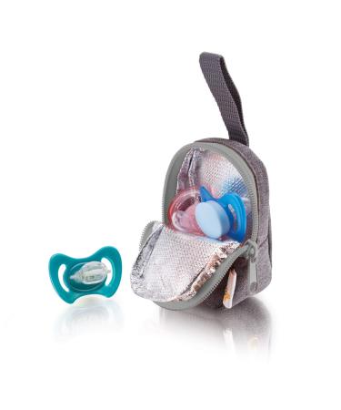 Diago Deluxe pacifier bag gray - Buy Online on GoSupps.com