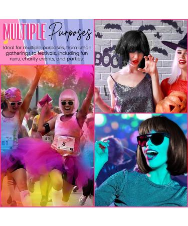Short Bob Wigs for Women - 12 Inch Short Hair Wigs for Women - Ladies Wigs with Fringe Fancy Dress Wigs - Fancy Dress Accessories for Cosplay Costumes for Women or Womens Halloween Costume Accessories Brown - Buy Online on GoSupps.com