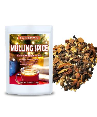 Mulling Spice: Premium Cider Mulling Mix Spice (4.0 oz) - Enhance Your Beverages with Rich Flavor! - Buy Online on GoSupps.com