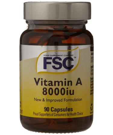FSC 8000iu Vitamin A 90 Capsules