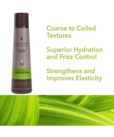 Macadamia Professional Ultra Rich Repair Conditioner for Coarse & Coiled Textures | 10 fl oz - Buy Online on GoSupps.com
