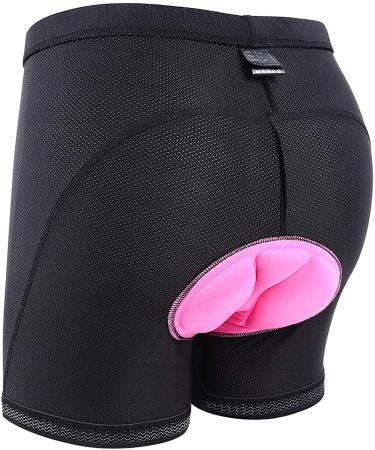 Sportneer Cycling Shorts for Women Rshorts Cycling Women with 3D Gel for Women Cycling Shorts S - 2XL M Black