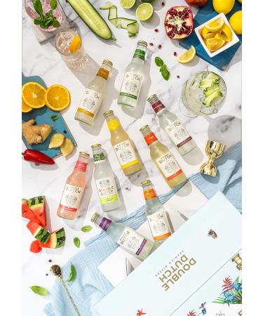 DOUBLE DUTCH Dutch Exploration Pack 10 x 200ml bottles A variety of flavours to discover the world mixers - Buy Online on GoSupps.com