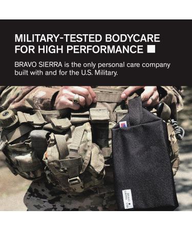 Bravo Sierra Aluminum-Free Natural Deodorant for Men 2-Pack - Citrus & Cedarwood - 3.2 oz - Paraben-Free, Baking Soda Free - Vegan & Cruelty-Free - Buy Online on GoSupps.com