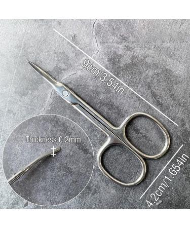 OUSIKA Nail Clippers Cuticle Scissors Nail Cuticle Clippers Trimmer Dead Skin Remover Stainless Steel Professional Nail Art Tools Cuticule Cutter Nails - Buy Online on GoSupps.com
