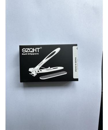 Robust Toenail Clippers for Thick Nails - Silver Nail Clippings Over 15mm Cheek Opening Ideal for Seniors & Men - Buy Online on GoSupps.com