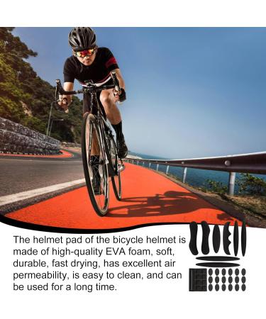 Universal Helmet Pad Foam Set | Cushions & Replacement Interior Lining for Anti-Collision Protection - 4 Pieces - Buy Online on GoSupps.com