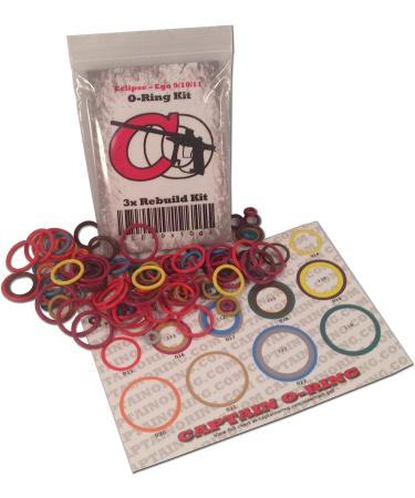 MacDev Clone 5 Color Coded O-Ring Rebuild Kit - 3X Orings - Buy Online on GoSupps.com