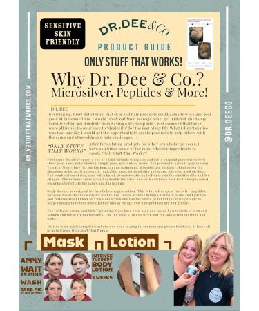 Dr. Dee & Co. Intense Therapy Body Lotion Soothe Smooth & Say Bye to Dry! Hydrating Moisturizer with MicroSilver & Aloe for Sensitive Skin Fast-Absorbing & Non-Greasy 4 fl oz - Buy Online on GoSupps.com