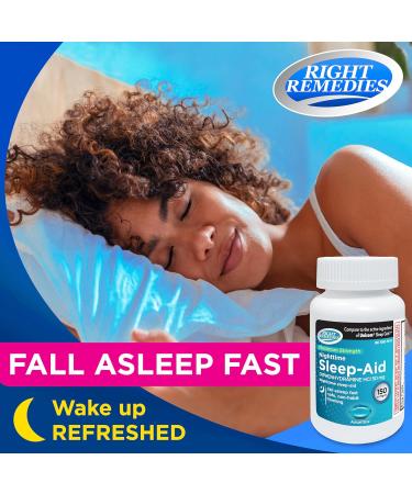 RIGHT REMEDIES Nighttime Sleep Aid - 150 Softgels - Buy Online on GoSupps.com