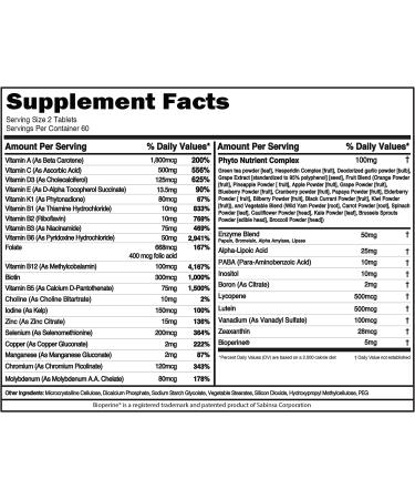 Evlution Nutrition VitaMode Men's Multivitamin - 60 Tablets | Premium Daily Vitamins for Men - Buy Online on GoSupps.com