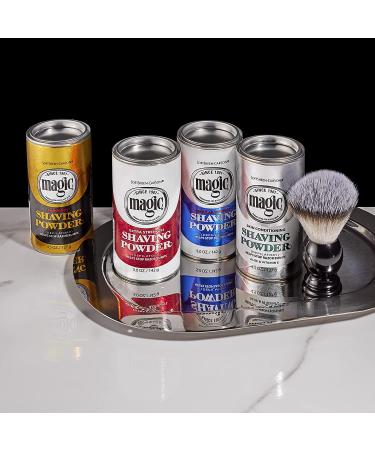 SoftSheen-Carson Magic Razorless Shaving Powder for Men with Vitamin E and Aloe - Depilatory for Black Men - Helps Prevent Razor Bumps - 4.5 oz - Buy Online on GoSupps.com