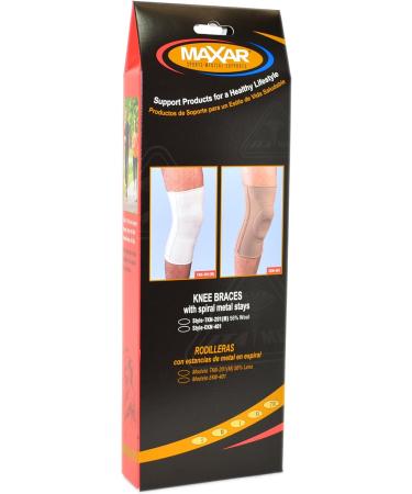 Maxar Wool/Elastic Knee Brace with Stays - X-Large (56% Wool) | Comfortable Support for Pain Relief | International Shipping Available - Buy Online on GoSupps.com