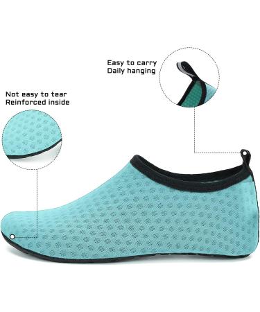 Buy Richdmi Beach Shoes | Quick-Drying Men & Women Water Sports Shoes - EU Size 38 Green - Buy Online on GoSupps.com