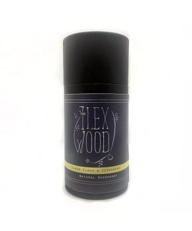 The Ilex Wood Cedarwood Natural Deodorant - Ylang Ylang - 70ml - Buy Online on GoSupps.com