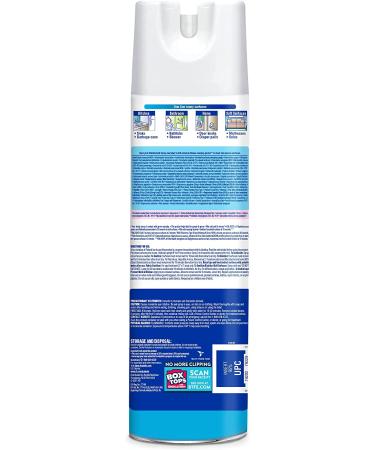 Lysol Disinfectant Spray - Sanitizing and Antibacterial | Crisp Linen Scent - 19 fl oz - Buy Online on GoSupps.com