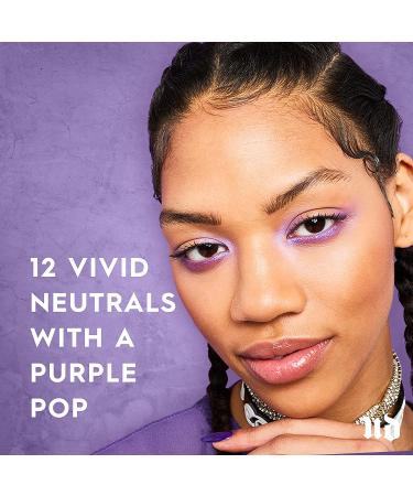 Urban Decay Naked Ultraviolet Eyeshadow Palette - 12 Vivid Neutral Shades with Purple Pop | Ultra-Blendable Rich Colors | Velvety Texture | Mirror & Double-Ended Brush Included - Buy Online on GoSupps.com