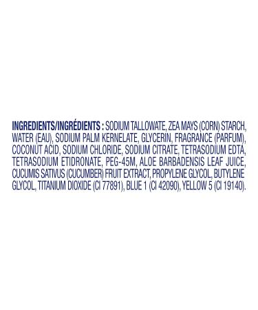 Lever 2000 Aloe & Cucumber Refreshing Body Soap 4oz (Pack of 8) - Antibacterial Cleanser - Buy Online on GoSupps.com
