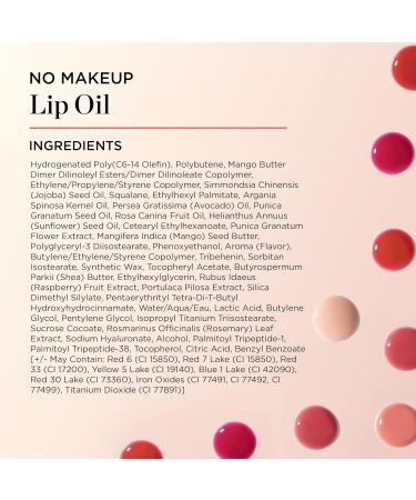 Perricone MD No Makeup Lip Oil - Non-Sticky Skincare-Infused Color Reduces Lip Lines & Dryness - Pink Grapefruit - Buy Online on GoSupps.com