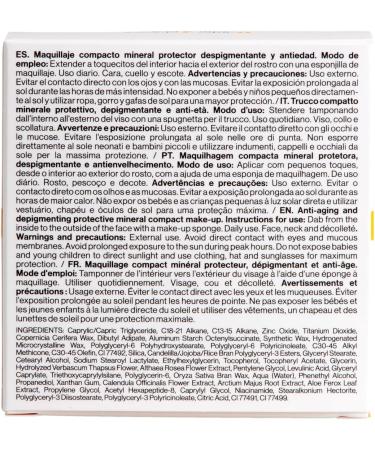  Thader Th Pharma Thader Pharma Compact Makeup with Mineral Sun Protection SPF 50+ Derma Mineral Fluid 10 g - Buy Online on GoSupps.com