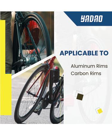 YADAO C2111 Road Bike Brake Pads - Carbon & Aluminum Rim, Taiwan Made (1 Pair) - Buy Online on GoSupps.com