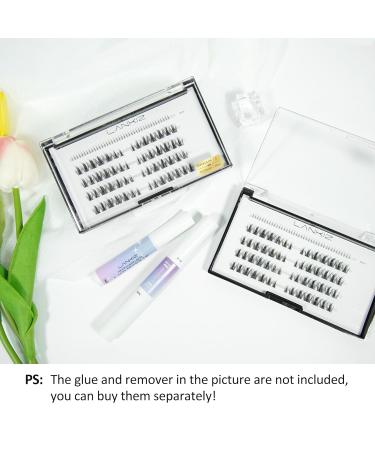 Shop Lankiz Manga Cluster Eyelashes - 40PC Individual DIY Eyelash Extensions | Natural Fake Lashes - Buy Online on GoSupps.com