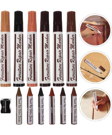 iplusmile Scratch Repair Pen Set - Wood Furniture Paint Markers for Scratches | Portable Wood Stain & Floor Accessories - Buy Online on GoSupps.com