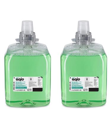 GOJO Green Certified Foam Hand Hair & Body Wash Cucumber Melon Scent 2000 mL Refill for GOJO FMX-20 Push-Style Dispenser (Pack of 2) - 5263-02 - Buy Online on GoSupps.com